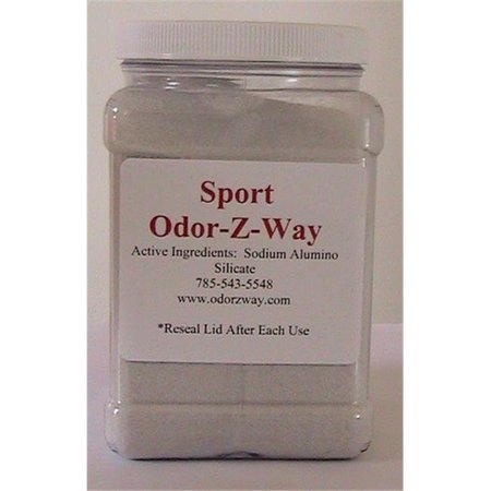 M-J ODOR-Z-WAY LLC M-J Odor-Z-Way  LLC 4LBSPORT 4 lb. Grip Container of Sport Odor-Z-Way 4LBSPORT